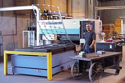 mazak laser cutting by fleming metal fabricators